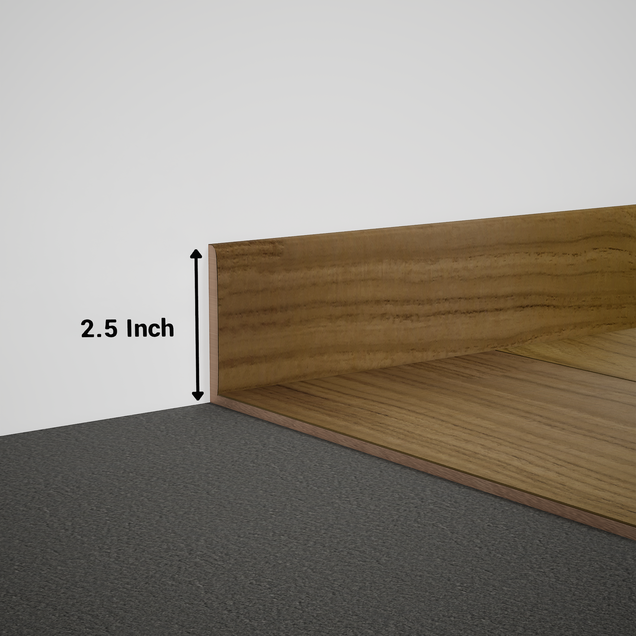 Product Image for Skirting 8 ft x 2.5 inch - 18 mm PM 00563 Q | Image - 1