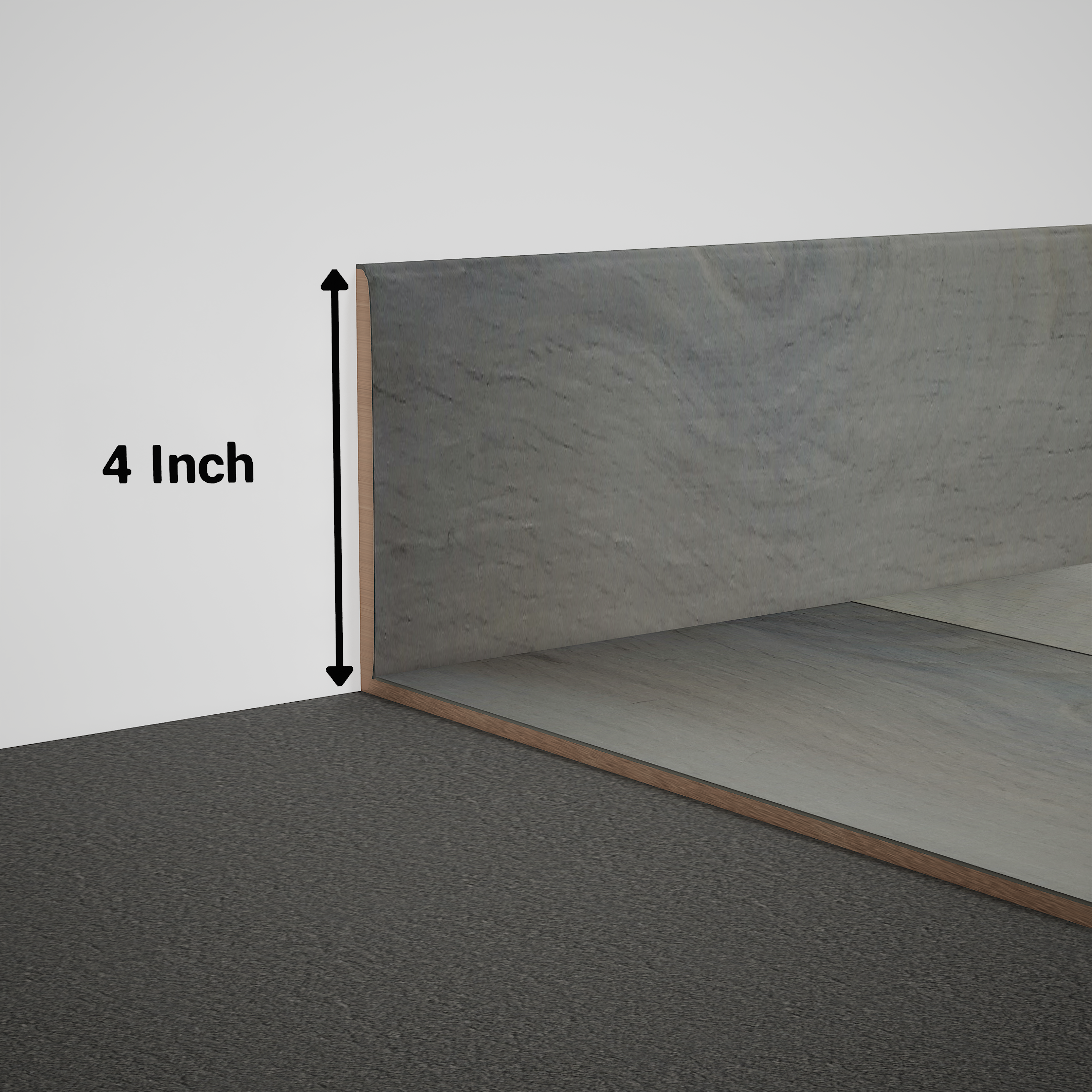 Product Image for Skirting 8 ft x 4 inch - 18 mm PM 00583 T | Image - 1