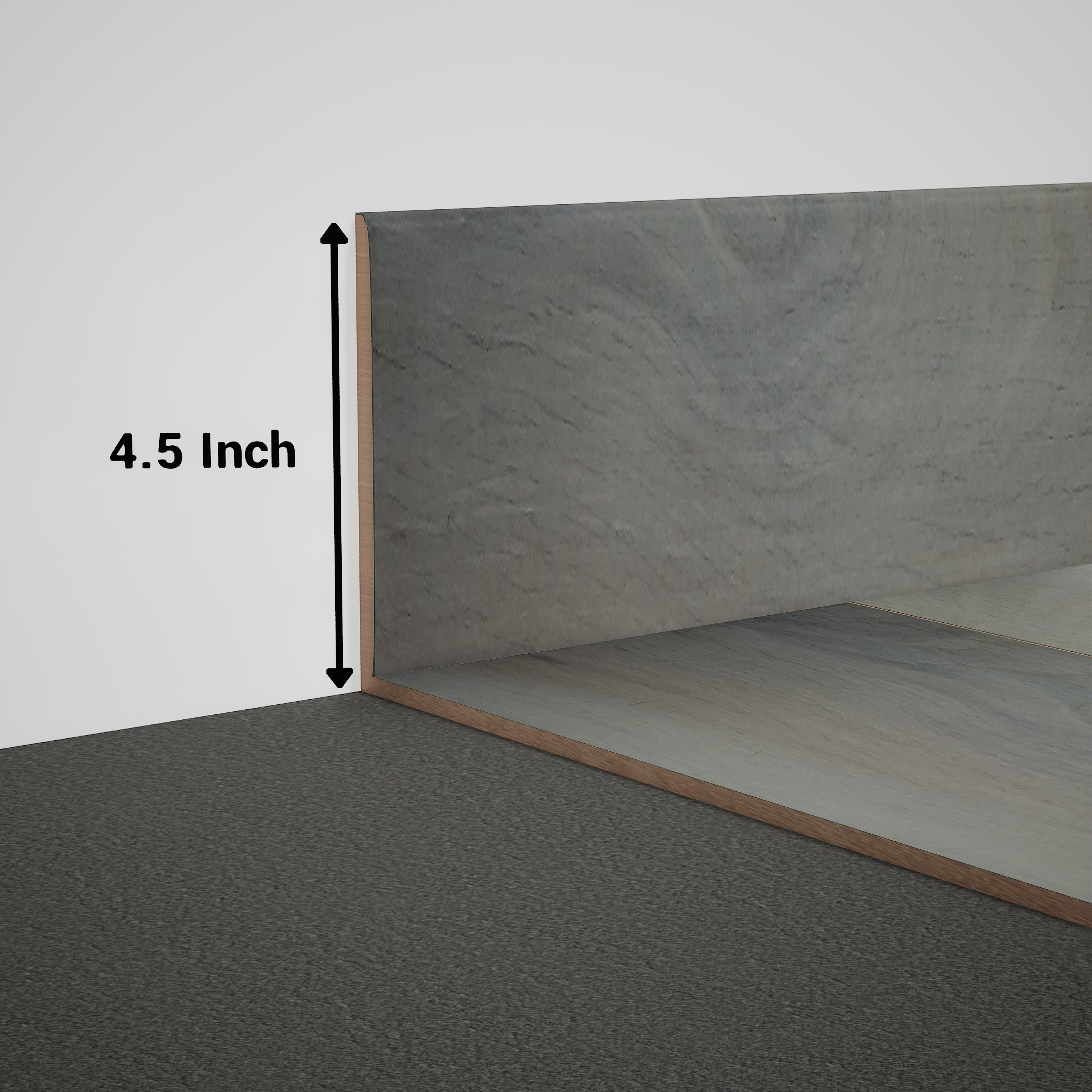 Product Image for Skirting 8 ft x 4.5 inch - 18 mm PM 00583 U | Image - 1