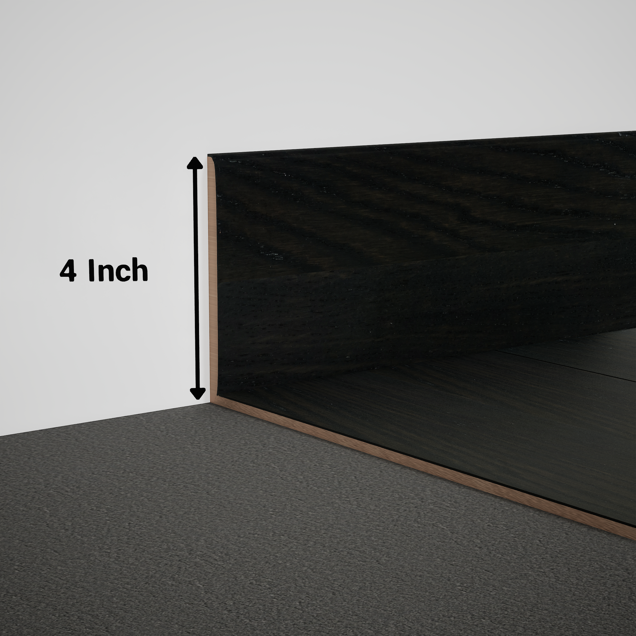 Product Image for Skirting 8 ft x 4 inch - 18 mm PM 00619 T | Image - 1