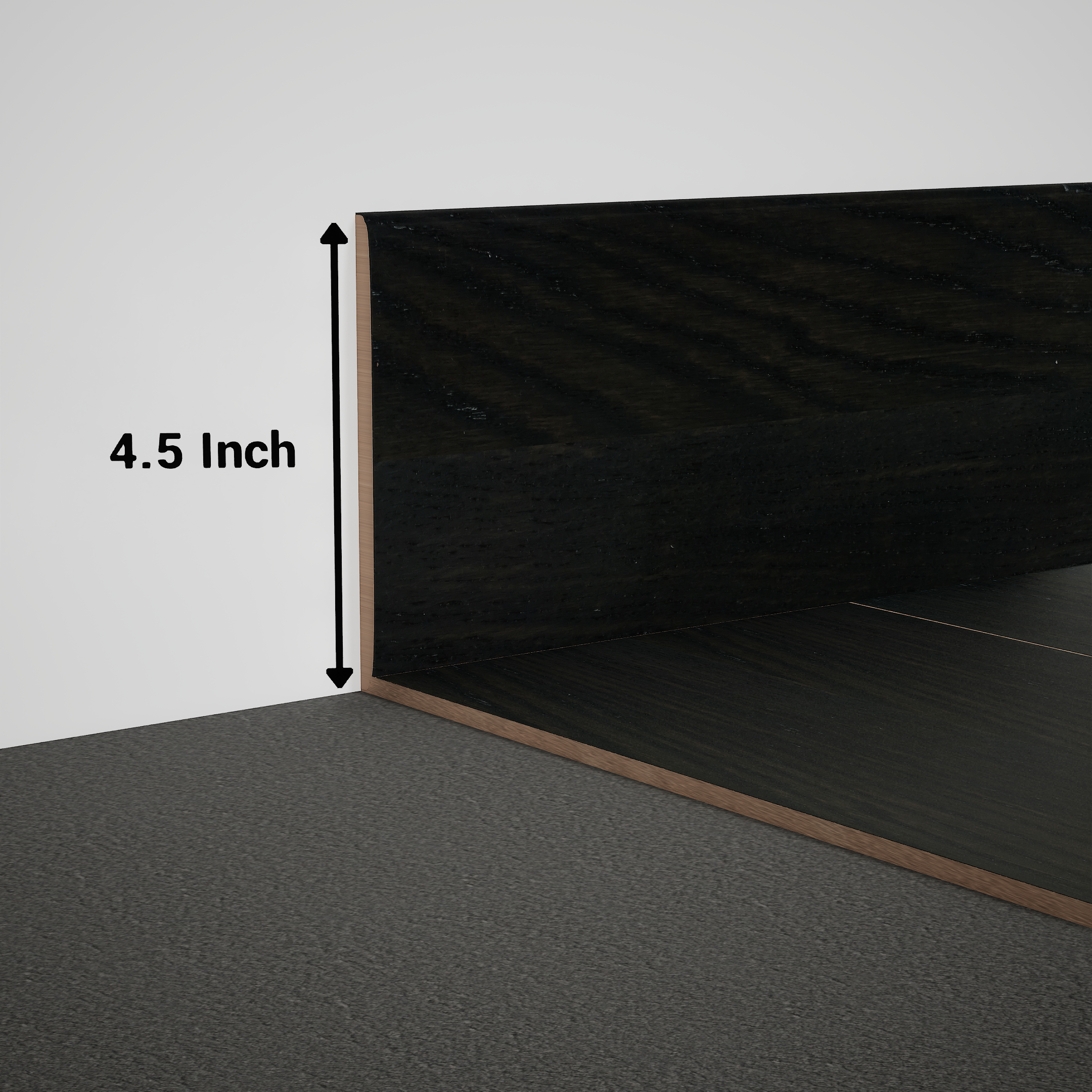 Product Image for Skirting 8 ft x 4.5 inch - 18 mm PM 00619 U | Image - 1