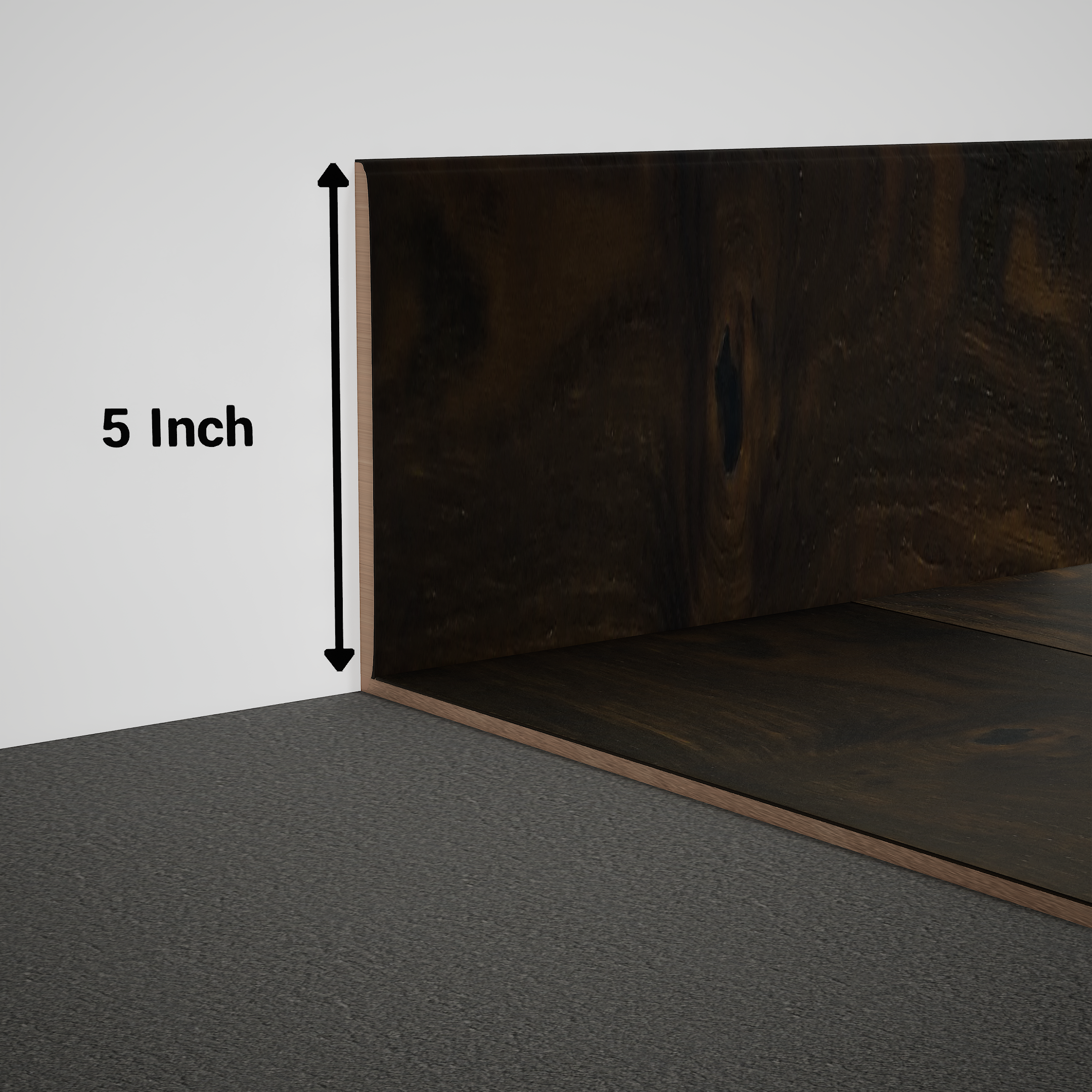 Product Image for Skirting 8 ft x 5 inch - 18 mm PM 00601 V | Image - 1