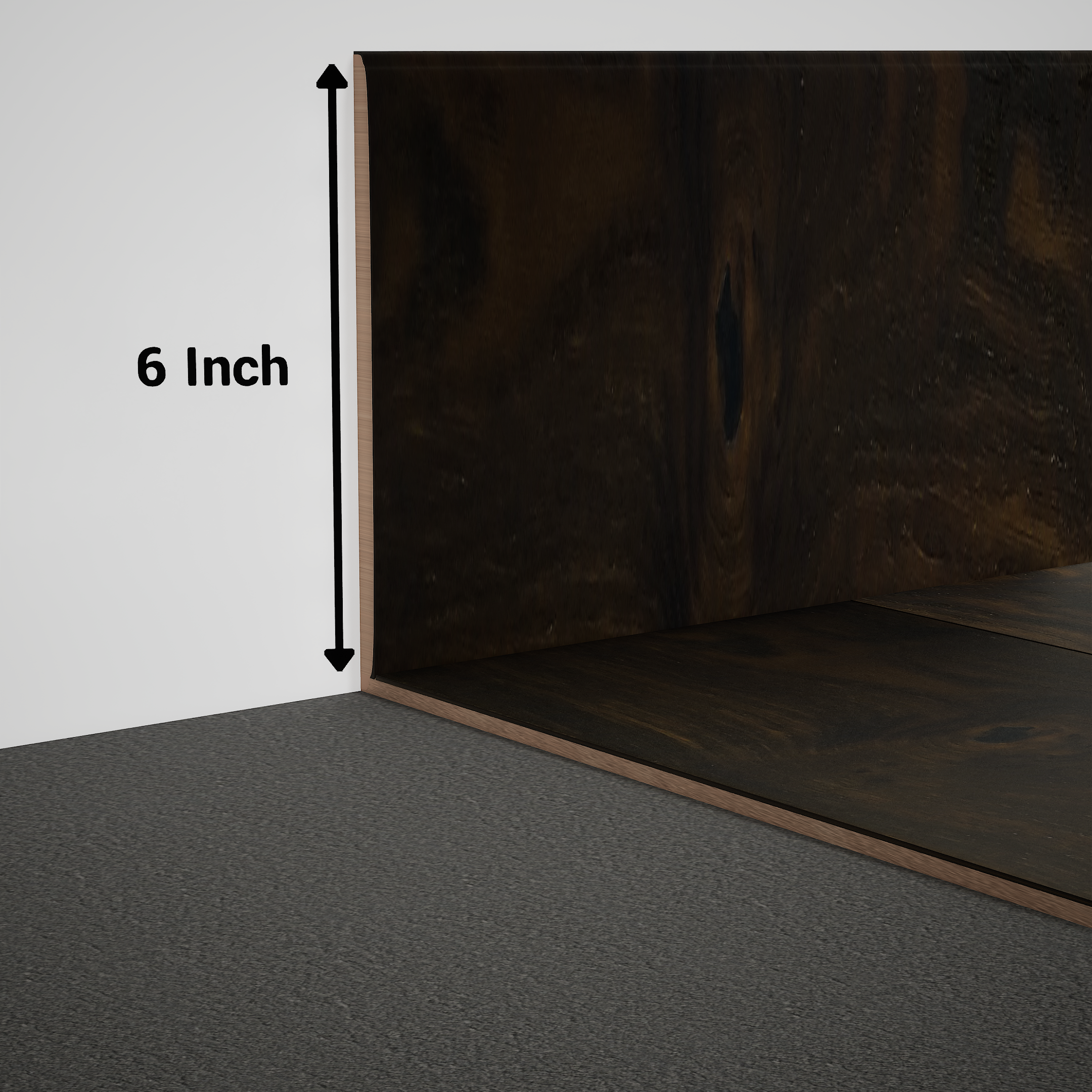 Product Image for Skirting 8 ft x 6 inch - 18 mm PM 00601 X | Image - 1