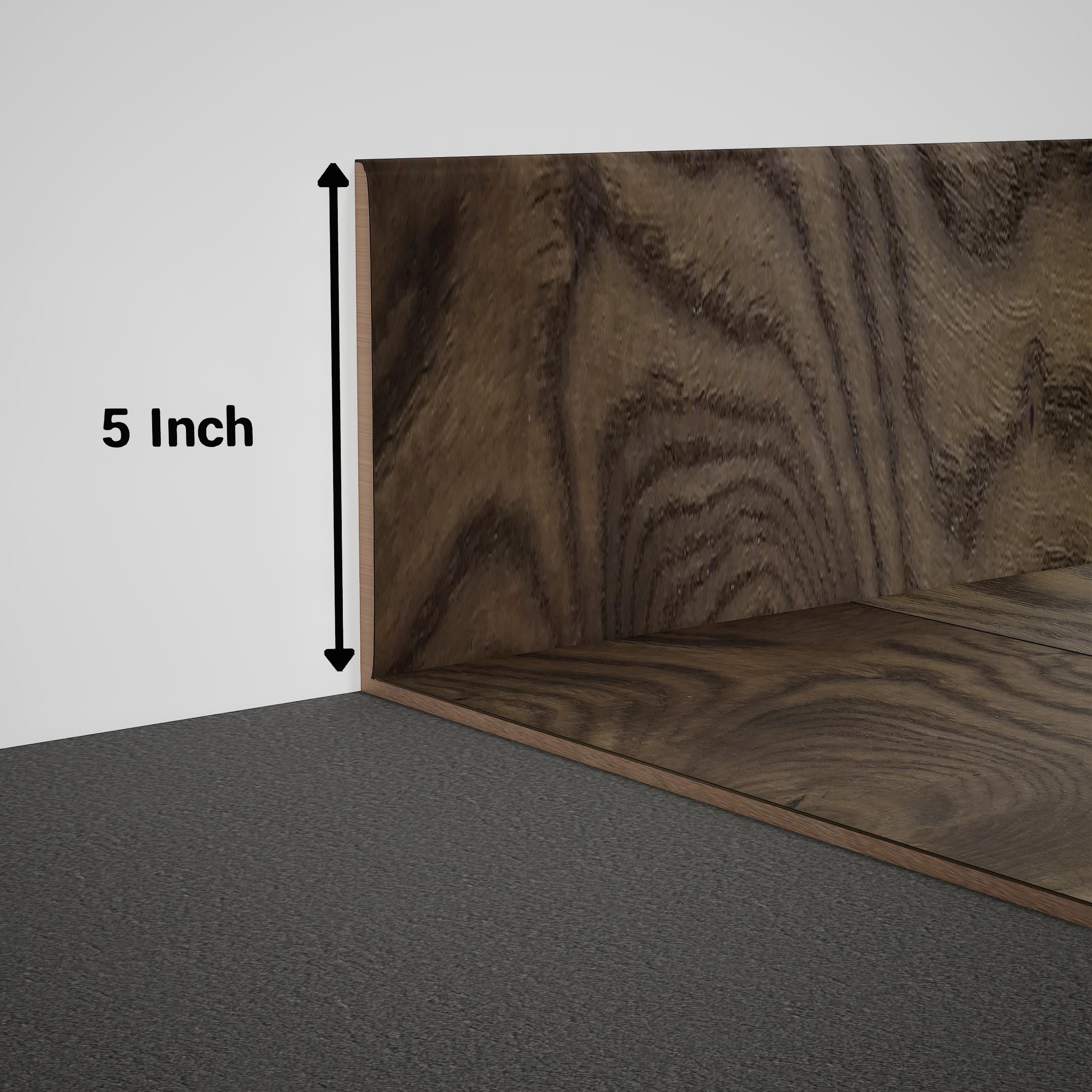 Product Image for Skirting 8 ft x 5 inch - 18 mm PM 00615 V | Image - 1