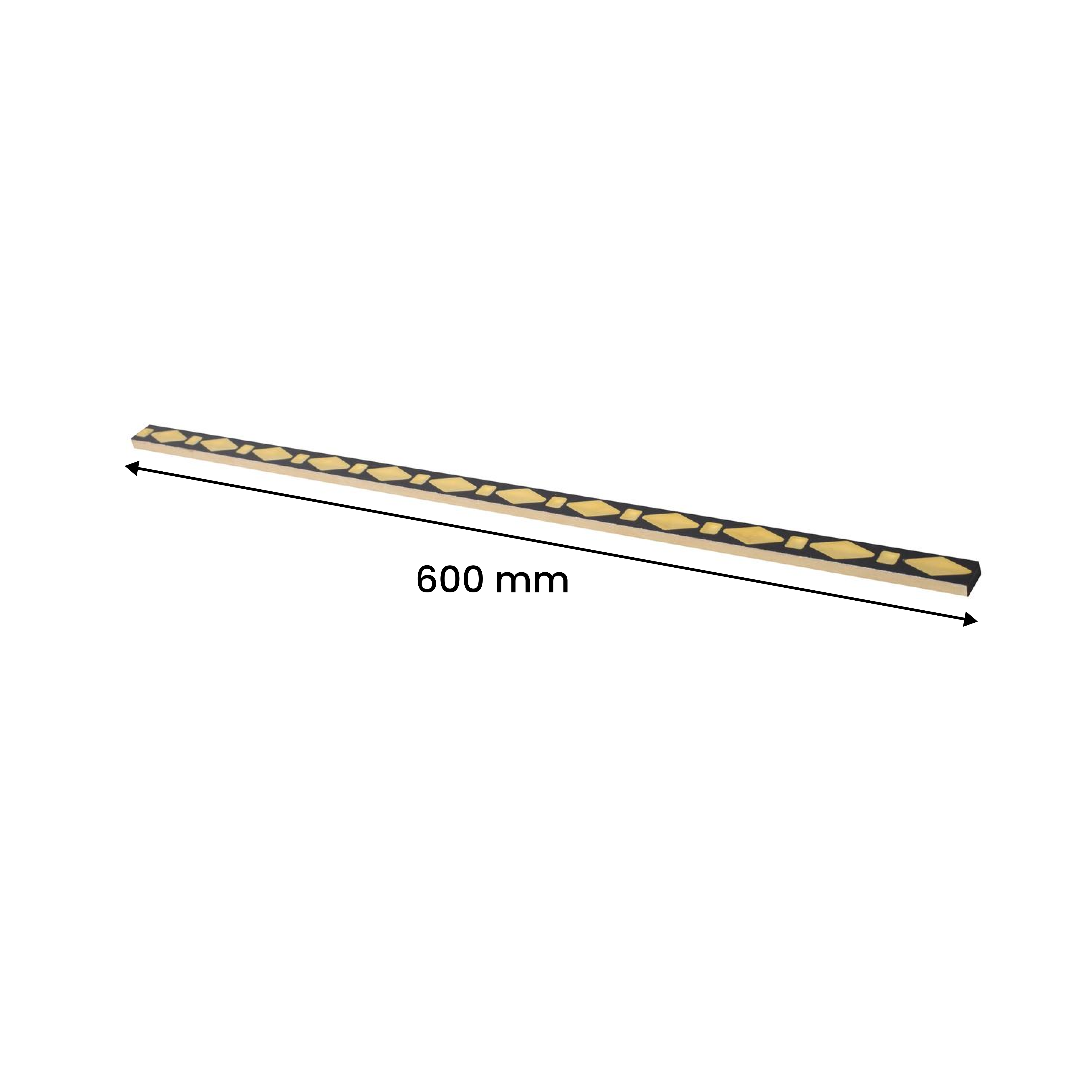 Dimension Image for Matte Ceramic Tile Border PM 00419 B | Image - 6