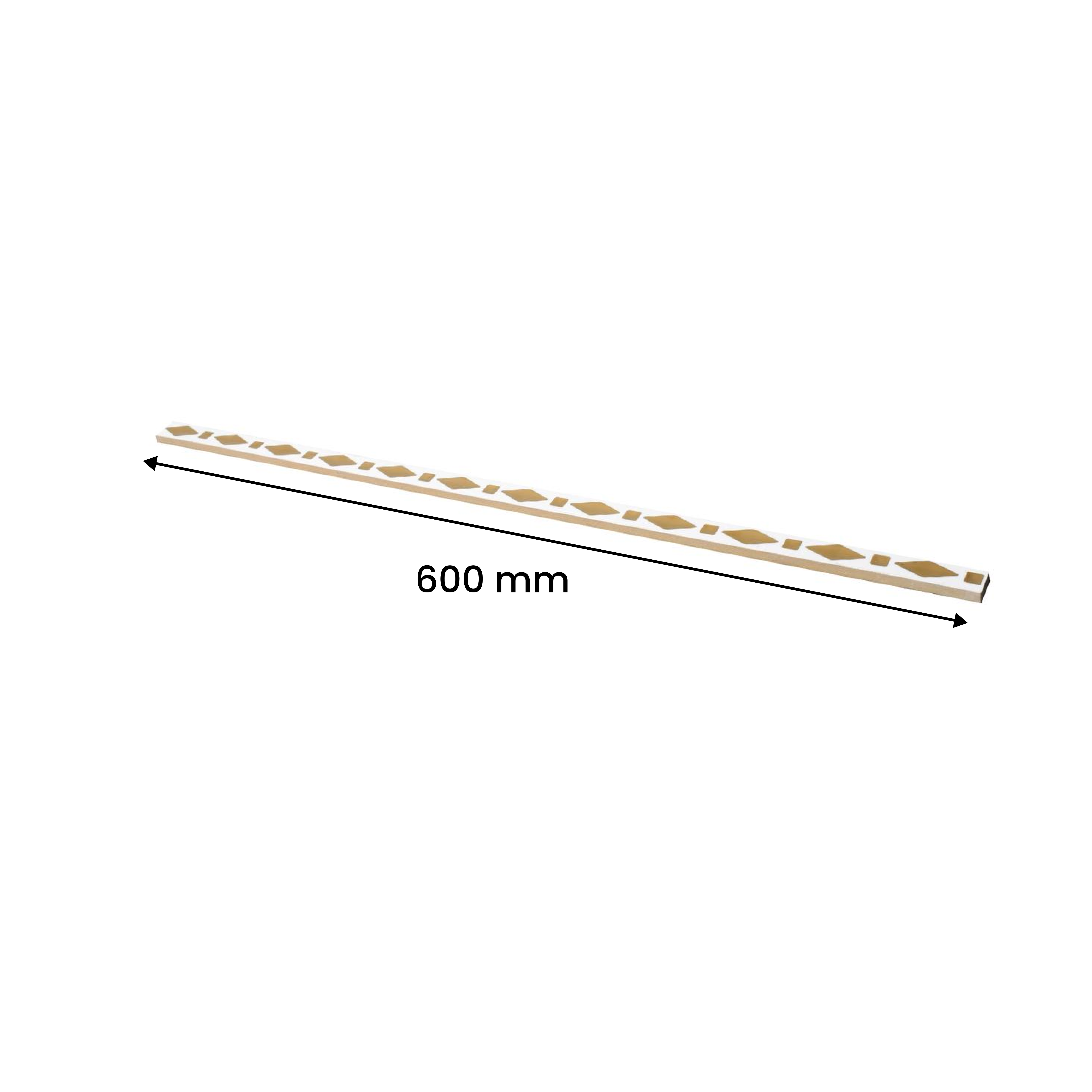 Dimension Image for Matte Ceramic Tile Border PM 00419 | Image - 6