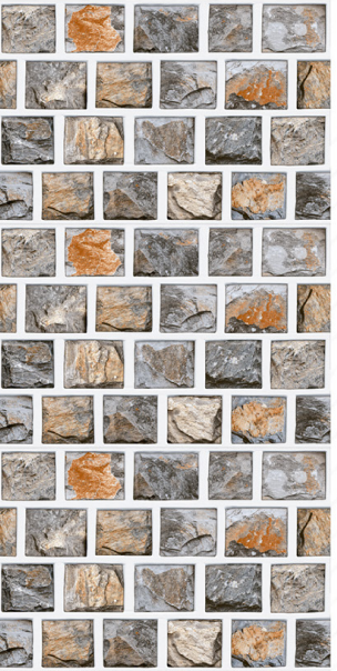 TL 01542 Taupe Grey 12 x 18 Inch Sugar Finish High Depth Elevation Ceramic Wall Tile - 8 mm| Image 2