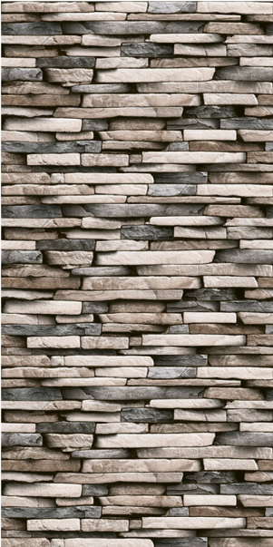 TL 01550 Cool Grey 12 x 18 Inch Sugar Finish High Depth Elevation Ceramic Wall Tile - 8 mm| Image 2