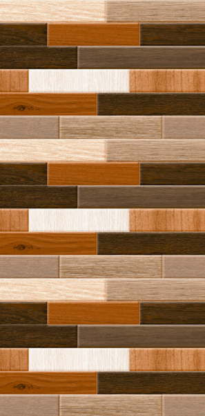TL 01544 Choco Brown 12 x 18 Inch Sugar Finish High Depth Elevation Ceramic Wall Tile - 8 mm| Image 2