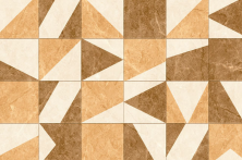 TL 00669 B Creamy Beige Highlighter 12 x 18 inch Glossy Finish Digital Ceramic Wall Tile - 6 mm| Image 1