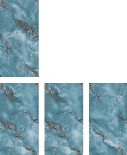 TL 05574 Aqua Onyx Viser 1200x600 mm Glossy Finish Floor & Wall Tile - 9 mm (Random 4)| Image 2