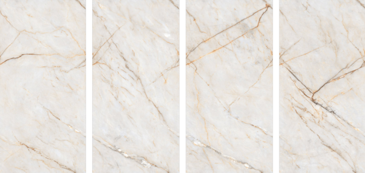 TL 05576 Bianco Lizent 1200x600 mm Glossy Finish Floor & Wall Tile - 9 mm (Random 4)| Image 2