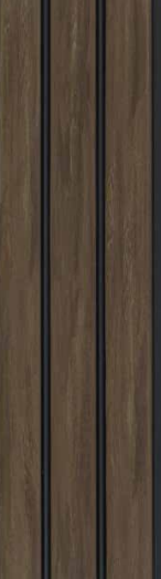 MW 1201 Wood Finish Charcoal Louvers/Panels | 8 ft x 5 inch - 12 mm | Image 01