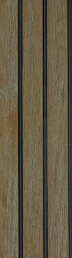 MW 1202 Wood Finish Charcoal Louvers/Panels | 8 ft x 5 inch - 12 mm | Image 01