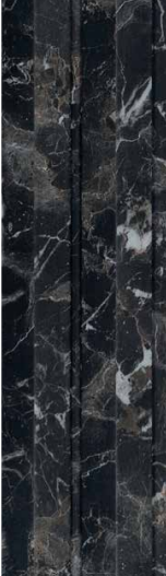 MW 1404 Marble Finish Charcoal Louvers/Panels | 8 ft x 5 inch - 12 mm | Image 01