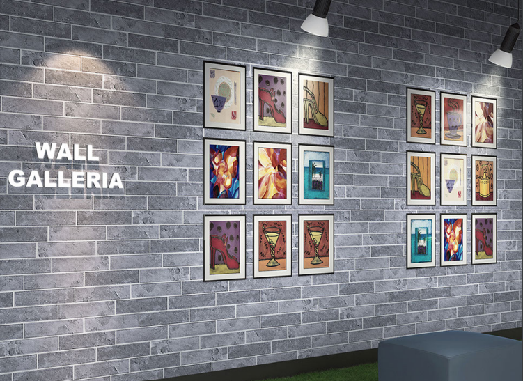 75H0005 Tile Gres Da Vinci Digital & Luster Printing Series 70x300 mm Colour Tile - 7.5 mm| Image 2
