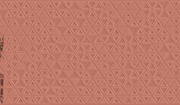 TL 00696 H Brick Blush Series Pattern 7 Red Chrome Finish 4 ft x 2 ft Full Body Vitrified Tile - 9 mm | Image 1