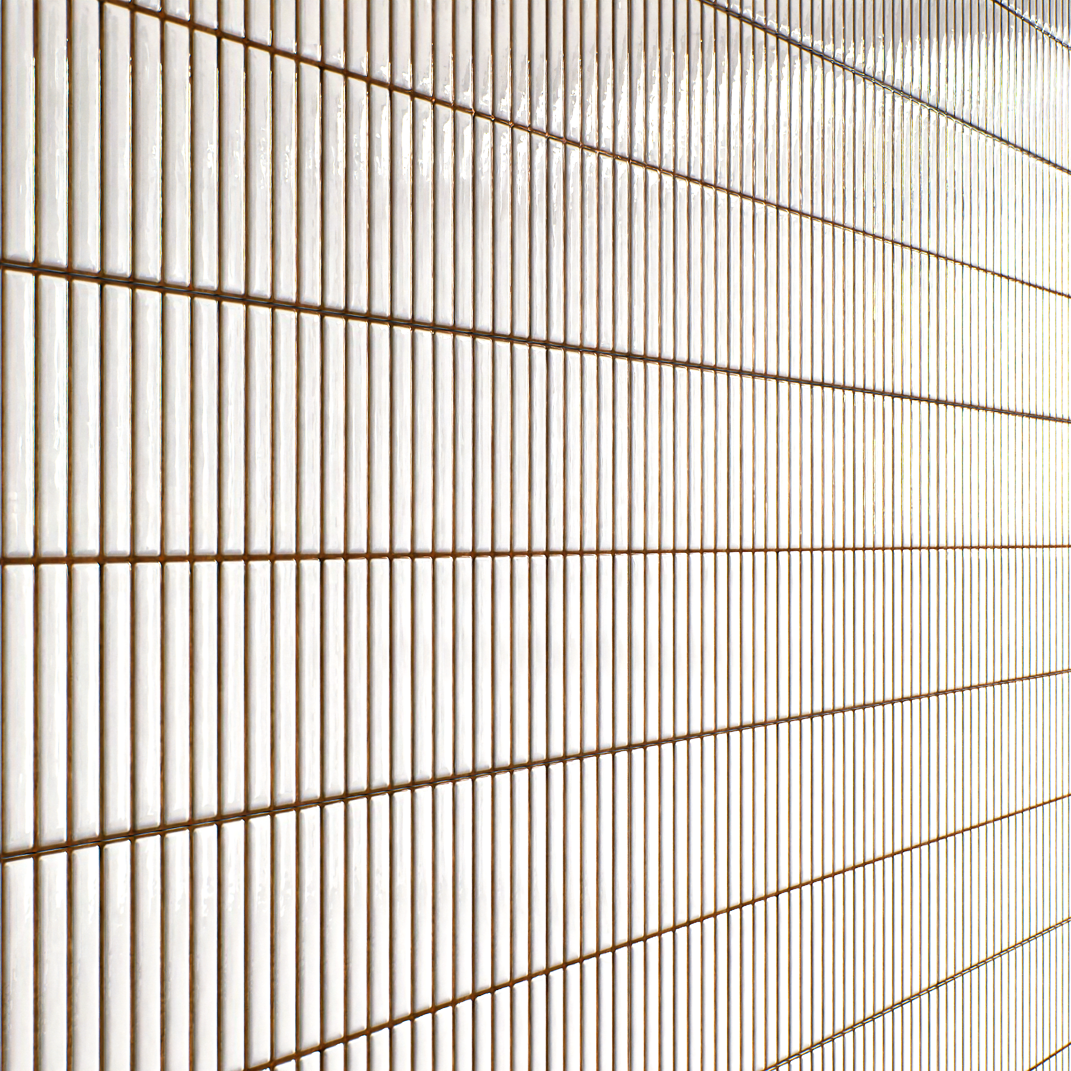 Faux Subway Wall Tile TL 05376 Miraq Kitkat Ice White 2 ft x 1 ft Ceramic Glossy Finish - 8 mm | Suitable For Kitchen, Bathroom Walls and Backsplashes | Image 6