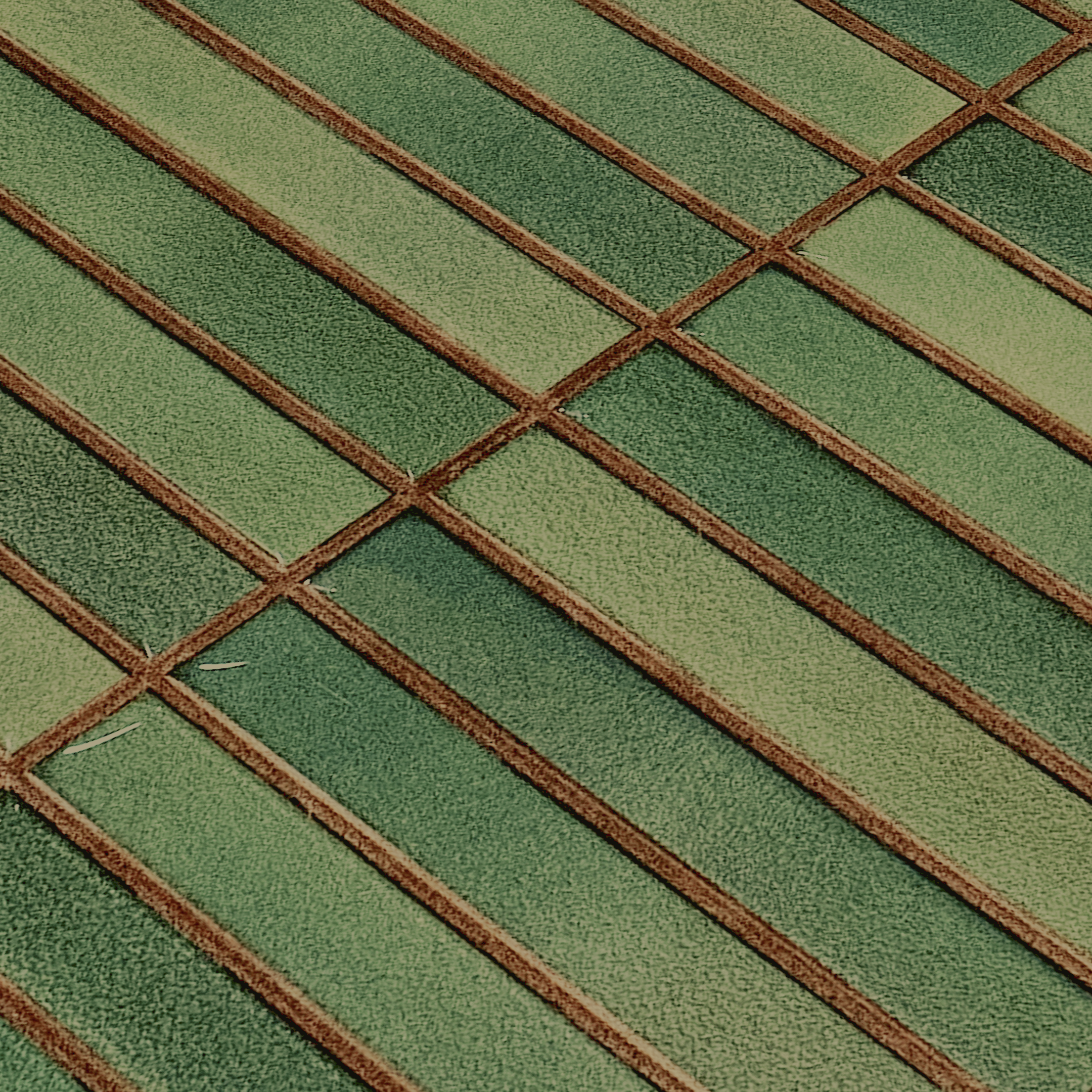 Faux Subway Wall Tile TL 05376 I Miraq Kitkat Forest Green 2 ft x 1 ft Ceramic Glossy Finish - 8 mm | Suitable For Kitchen, Bathroom Walls and Backsplashes | Image 7