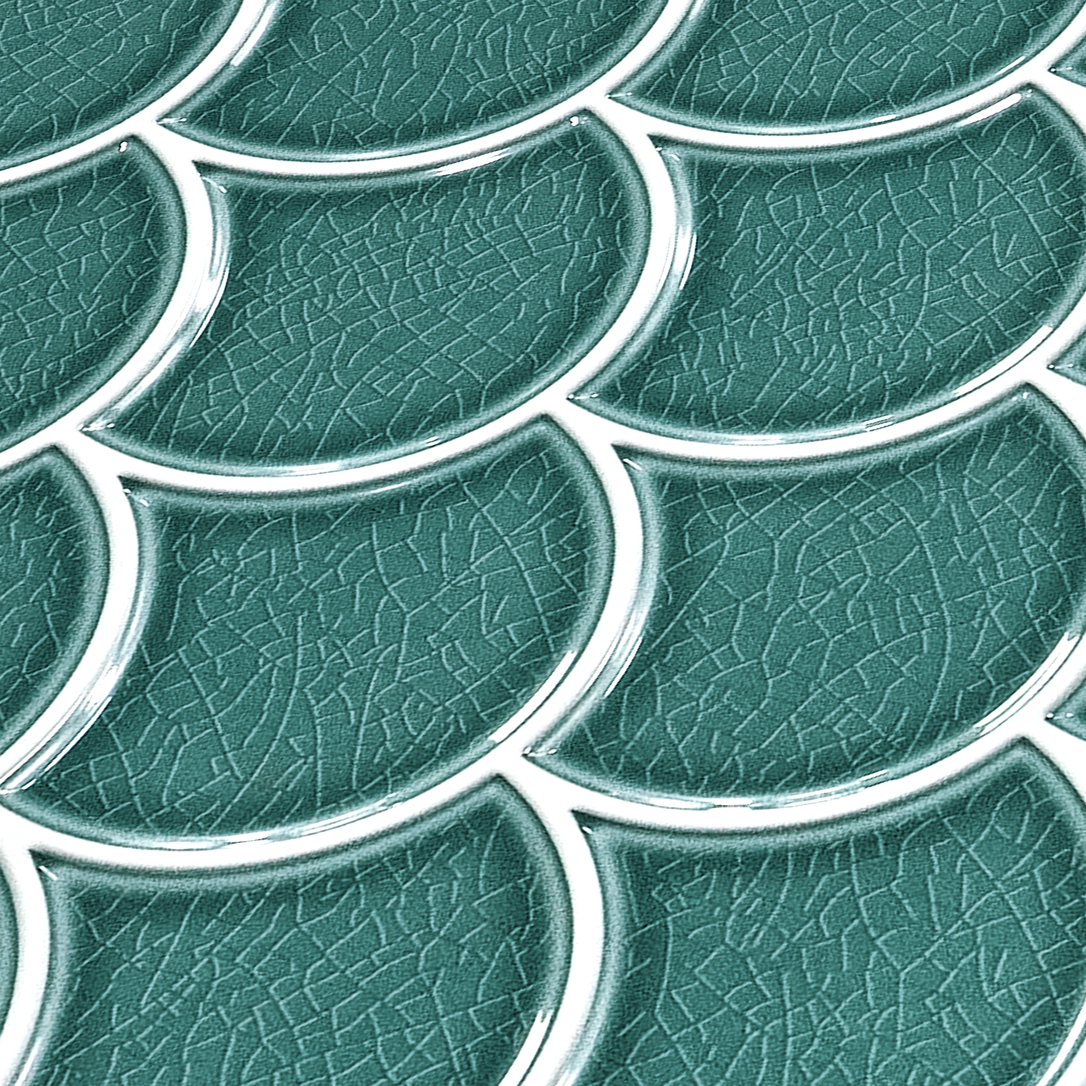 Faux Subway Wall Tile TL 05378 B Miraq Shellora Aqua 2 ft x 1 ft Ceramic Glossy Finish - 8 mm | Suitable For Kitchen, Bathroom Walls and Backsplashes | Image 7