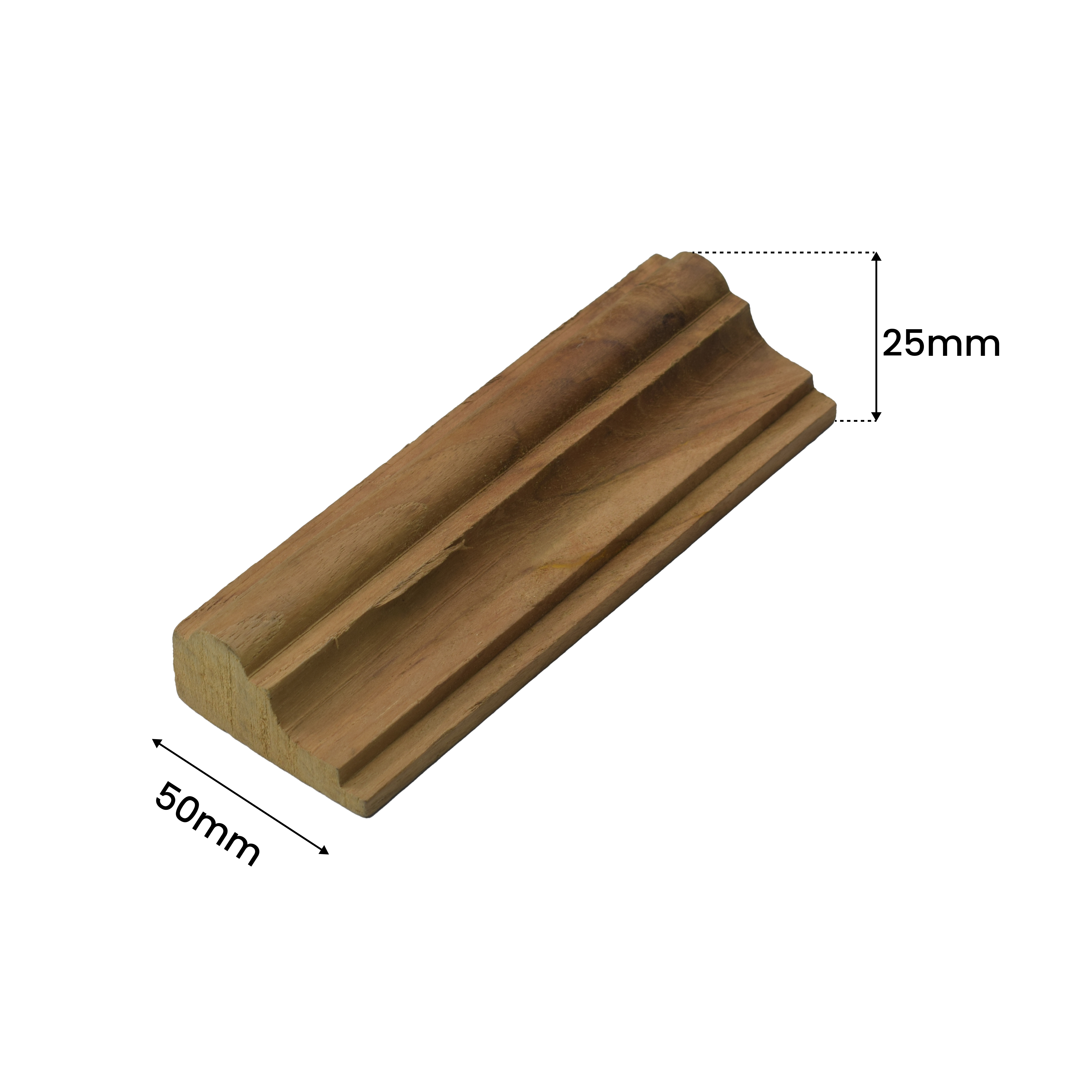 Dimension Image for Wood Wall Moulding WP 00016 E | Image - 4