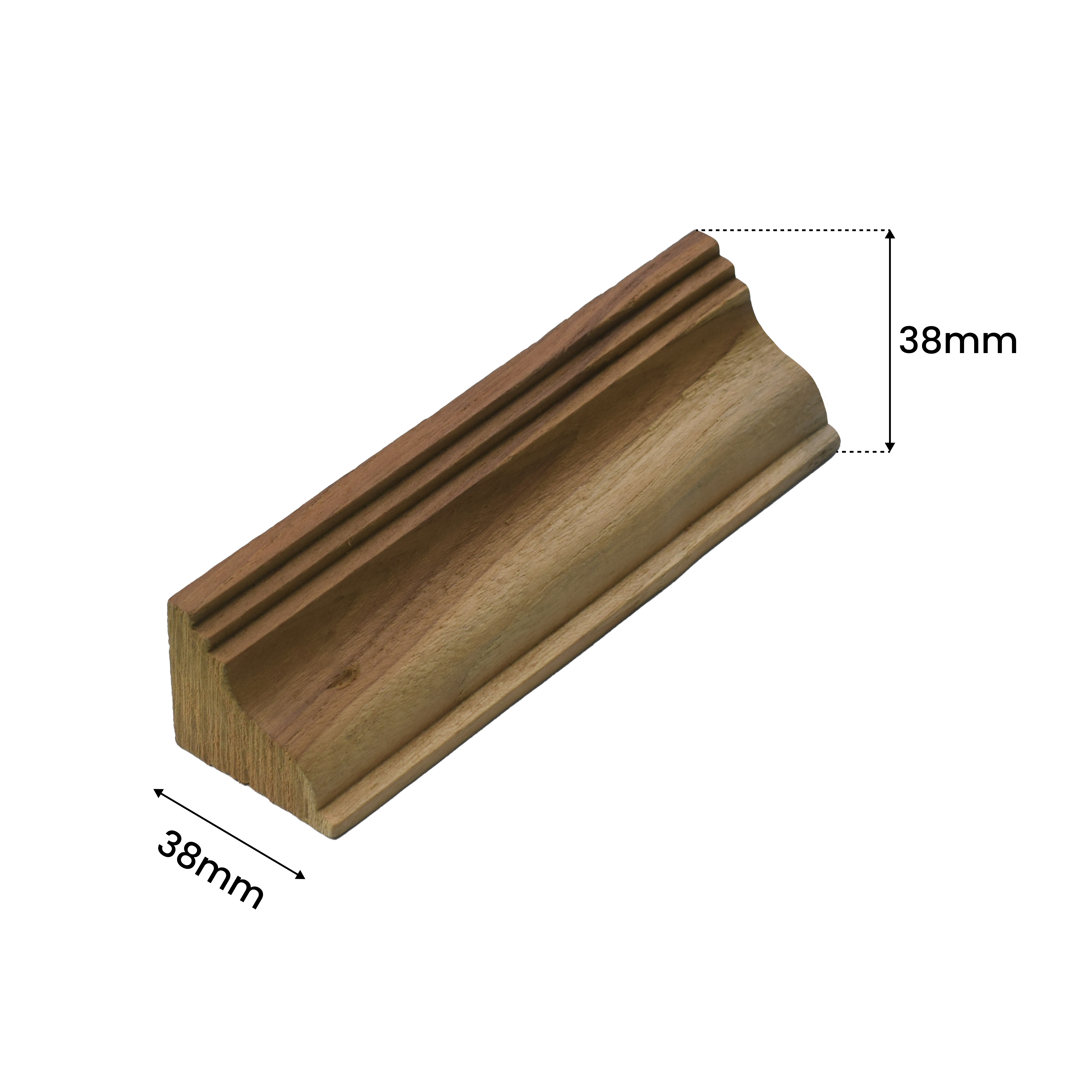 Dimension Image for Wood Wall Moulding WP 00026 C | Image - 4