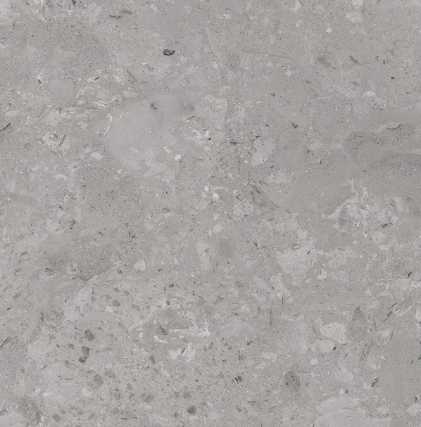 TL 02314 Lavanto Grey 600x600 mm Random Face Terrazzo Matte Finish Porcelain Floor Tile - 9 mm | Image 1