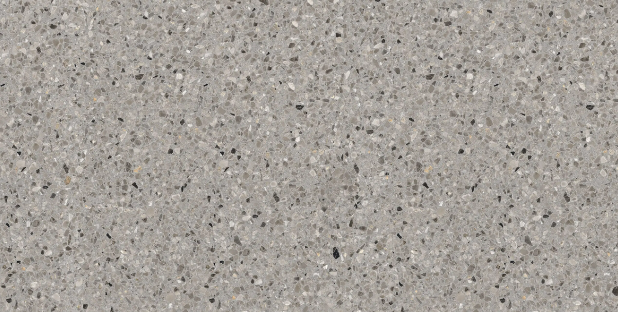 TL 00848 Devine Grey 1200x600 mm Random Face Terrazzo Matte Finish Porcelain Floor Tile - 9 mm | Image 1