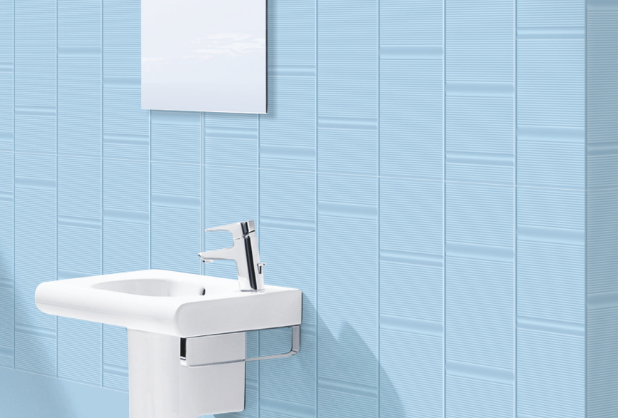 TL 00699 Oceanic Surfer Series Sky Blue Matte Finish 4 ft x 2 ft Full Body Vitrified Tile - 9 mm | Image 5