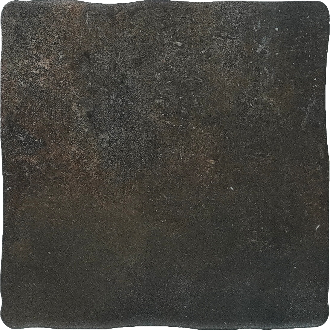 Subway Wall & Floor Tile TL 05261 F Heritage Square Noir Black 8 x 8 inch Vitrified Matte Finish - 11 mm | 30 Random Faces | Suitable for Living Room, Accent / Feature Walls, Bathroom, Kitchen Wall & Backsplashes | Image 1