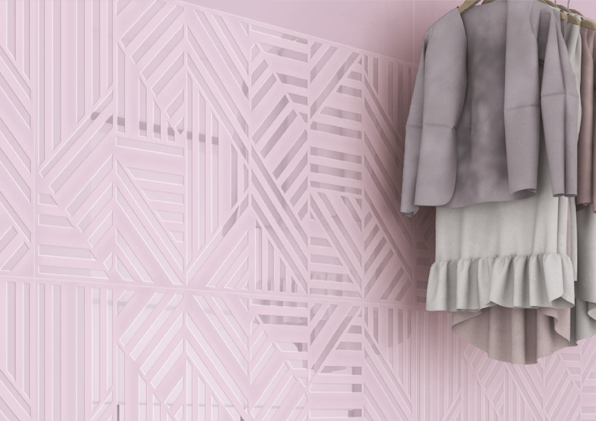 TL 00693 A Radiant Rosy Series Plain Pink Matte Finish 4 ft x 2 ft Full Body Vitrified Tile - 9 mm | Image 5