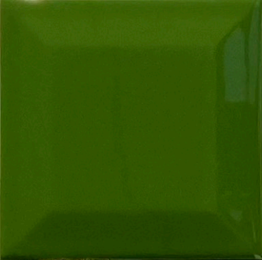 Starco Ceramic Bevelled 108x108 mm Glossy Finish Oasis Green Colour Tile| Image 1