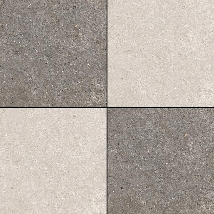 Stone Look Parking Floor Tile 16 x 16 inch | TL 06248 B | Vitrified Matte Finish Tile - 12 mm | Perfect for Heavy Duty Parking, Terrace, Balcony| Image 2