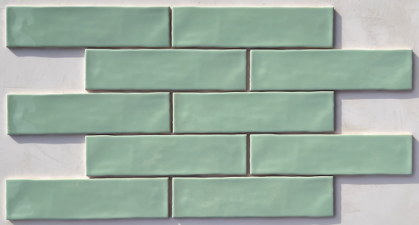 TL 00048 F 3x12 inches Mint Pista Glossy Finish Tile | Image 2