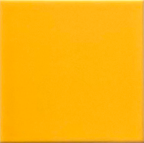 TL 00055 AC 8x8 inch Mango Yellow Plain Glossy Finish Ceramic Wall Tile - 6 mm | Image 1