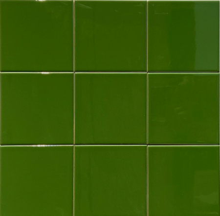 TL 00055 AA 8x8 inch Oasis Green Plain Glossy Finish Ceramic Wall Tile - 6 mm | Image 2