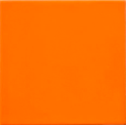 TL 00055 AD 8x8 inch Orange Plain Glossy Finish Ceramic Wall Tile - 6 mm | Image 1