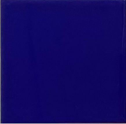 TL 00055 X 8x8 inch P Blue Plain Glossy Finish Ceramic Wall Tile - 6 mm | Image 1