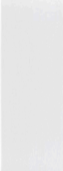 TL 00047 3x8 inches White Plain Glossy Finish Tile | Image 1