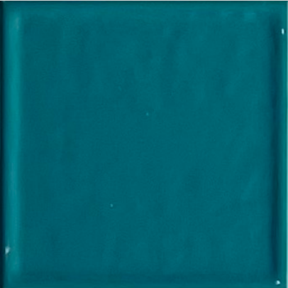 TL 00009 I 6x6 inches Aqua Blue Uneven Glossy Finish Tile | Image 1