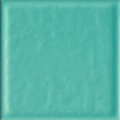 TL 00009 H 6x6 inches Aqua Green Uneven Glossy Finish Tile | Image 1