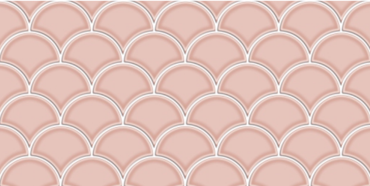 Faux Subway Wall Tile TL 05378 H Miraq Shellora Orchid Pink 2 ft x 1 ft Ceramic Glossy Finish - 8 mm | Suitable For Kitchen, Bathroom Walls and Backsplashes | Image 1