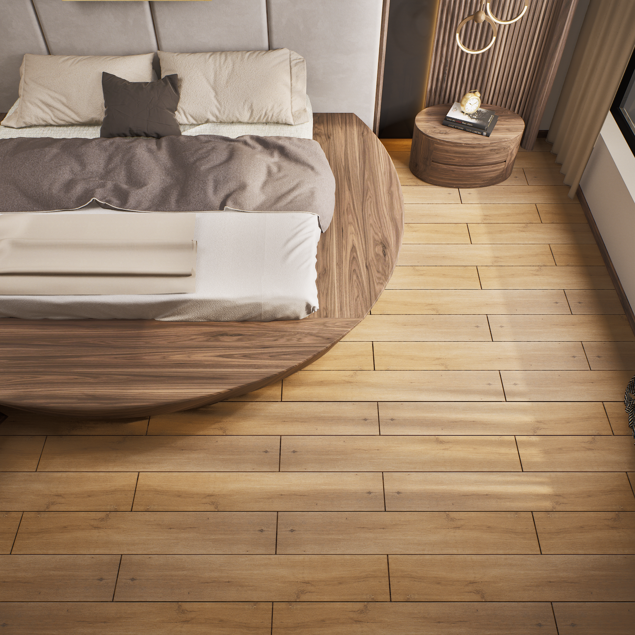 Room Closeup for EF 00055 Tuscan Oak | Image - 5