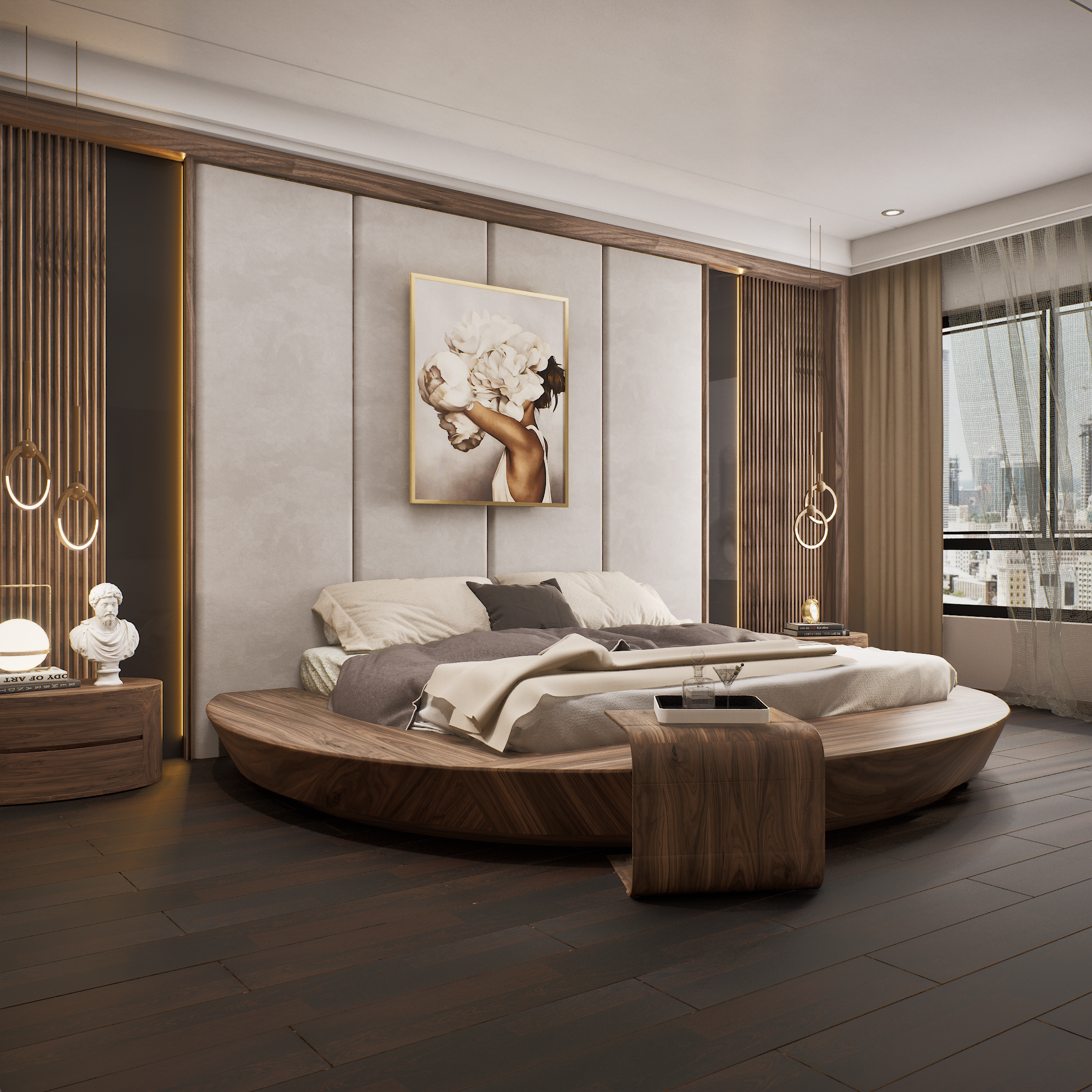 Room Application for LF 00304 D Coffee Walnut | Image - 6