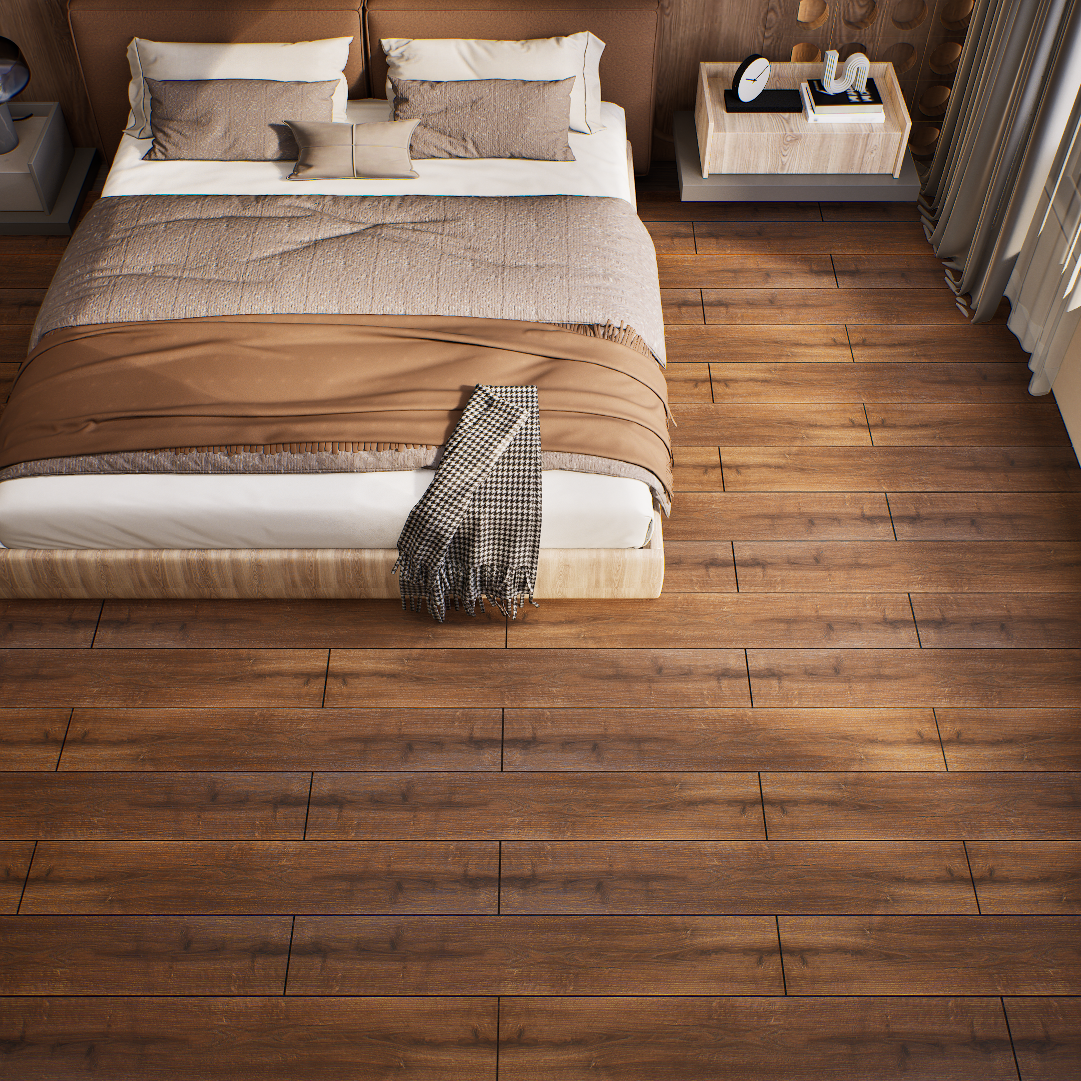 Room Closeup for LF 00307 C Cappuccino Oak | Image - 5