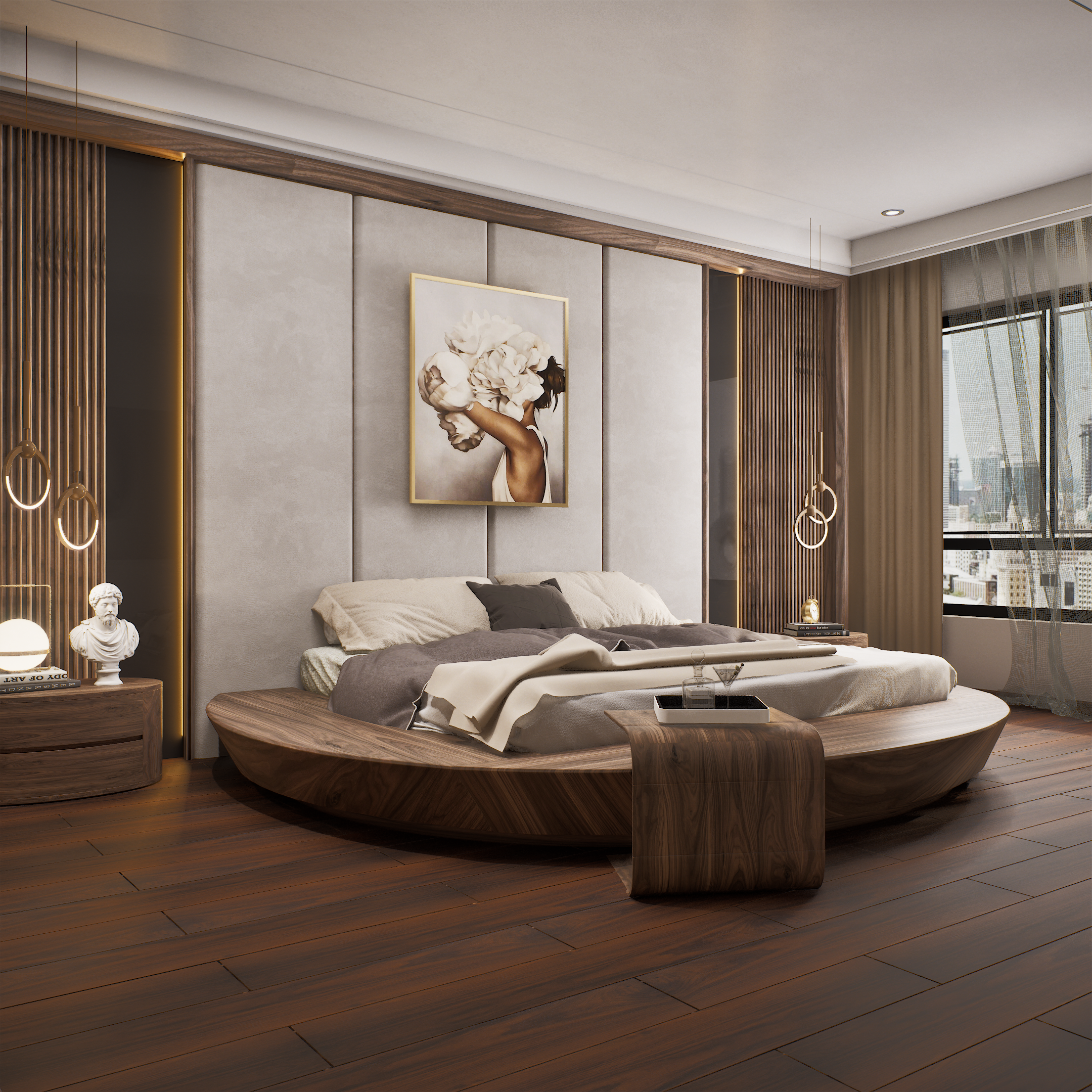 Room Application for LF 00299 Hickory Walnut | Image - 6