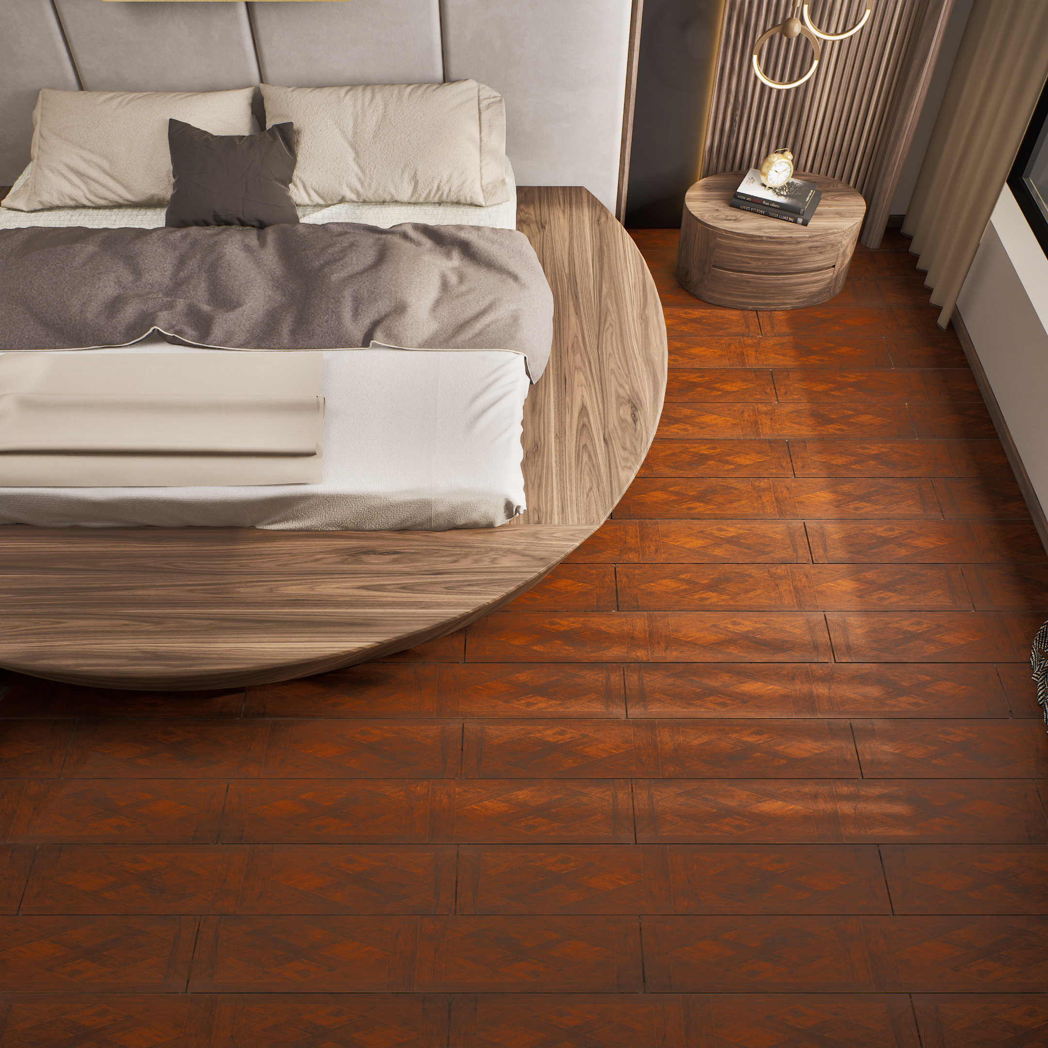 Room Closeup for LF 00314 B Acacia Brown | Image - 5