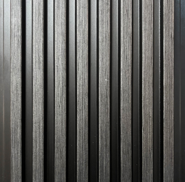 PN 00837 Octa Design Charcoal Louvers/Panels - 8 ft x 5 inch - 10   mm | Image 01