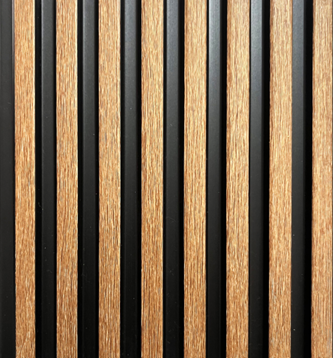 PN 00839 Octa Design Charcoal Louvers/Panels - 8 ft x 5 inch - 10   mm | Image 01