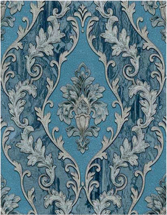 RT5500-52 | 10 Meter x 21 Inches Damask look Wallpaper - 57.41 Sq. Ft. Image 01